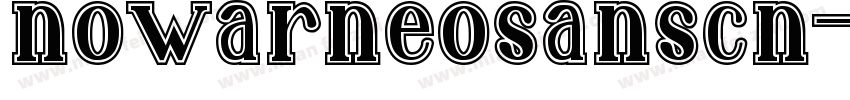 nowarneosanscn字体转换