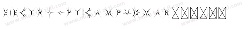 EIectroOpticAmpudMar字体转换