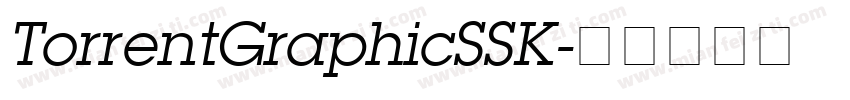 TorrentGraphicSSK字体转换