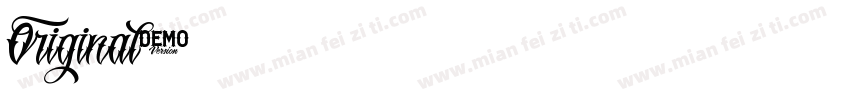 Original字体转换