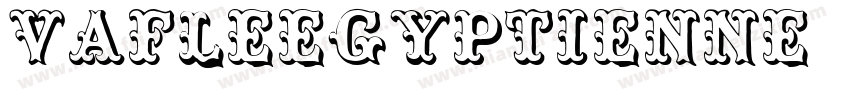 VafleEgyptienne字体转换