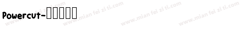 Powercut字体转换