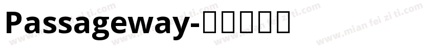 Passageway字体转换