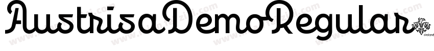 AustrisaDemoRegular字体转换