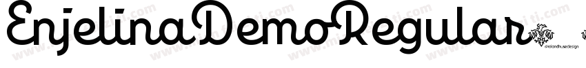 EnjelinaDemoRegular字体转换