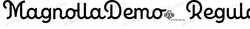 MagnollaDemo-Regular字体转换
