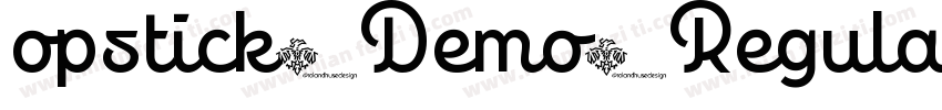 opstick-Demo-Regular字体转换
