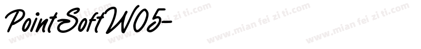 PointSoftW05字体转换