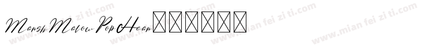MarshMalowPopHear字体转换
