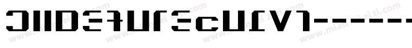 SIidefuRegular字体转换