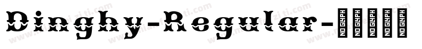 Dinghy-Regular字体转换