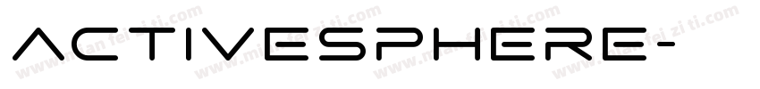 ActiveSphere字体转换