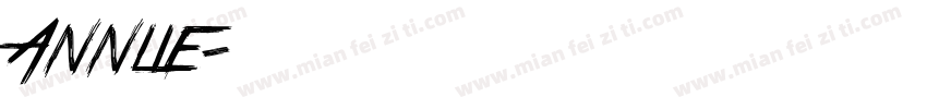 Annlie字体转换