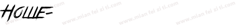 Hollie字体转换