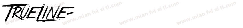 TrueLine字体转换