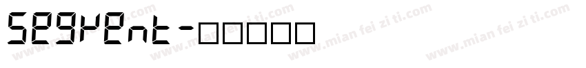 Segment字体转换