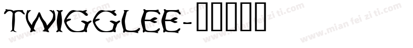 Twigglee字体转换
