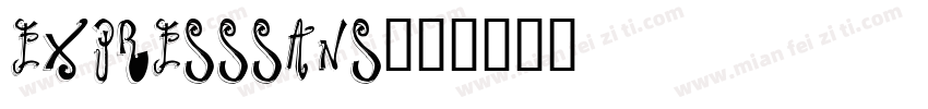 ExpressSans字体转换