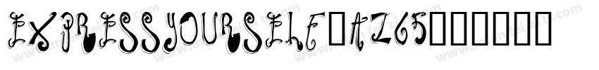 ExpressYourself-aZ65字体转换