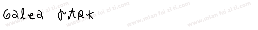 Galea-pARK字体转换