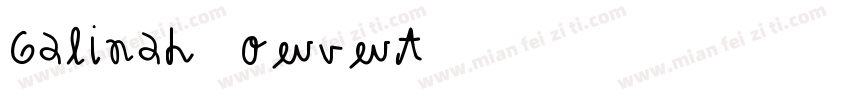 Galinah-owvwA字体转换