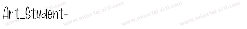 Art_Student字体转换