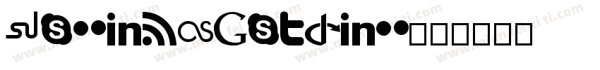 SocialGothic字体转换