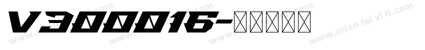 V300016字体转换