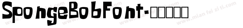SpongeBobFont字体转换