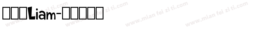 陳立彦Liam字体转换