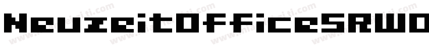NeuzeitOfficeSRW04-B字体转换