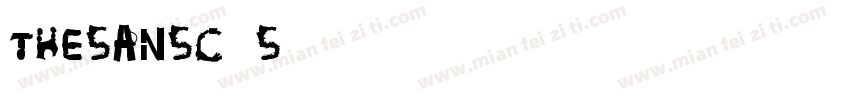TheSansC4s字体转换