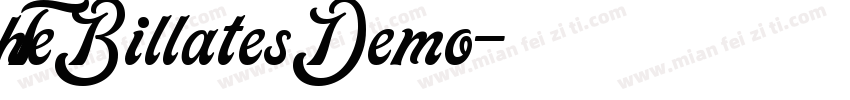 TheBillatesDemo字体转换