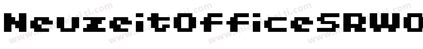 NeuzeitOfficeSRW04-B字体转换