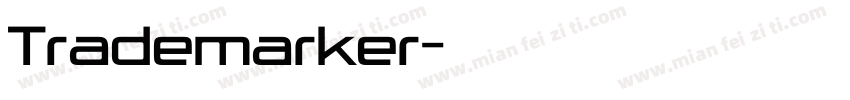 Trademarker字体转换