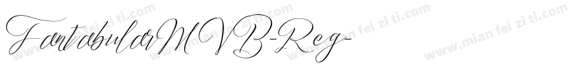 FantabularMVB-Reg字体转换