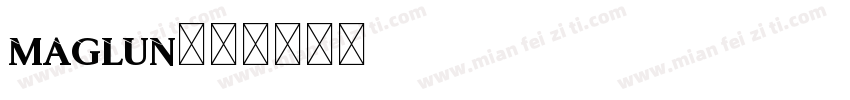 Maglun字体转换
