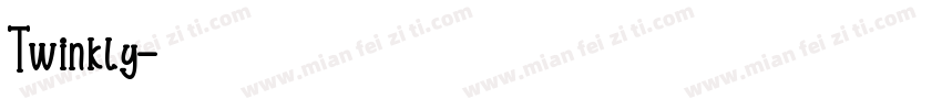Twinkly字体转换