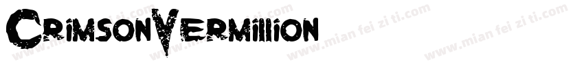 CrimsonVermillion字体转换
