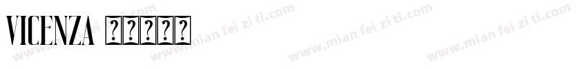 vicenza字体转换