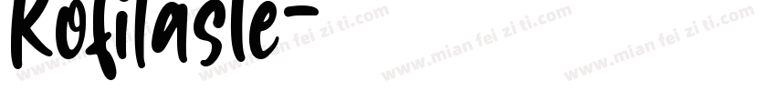 RofiTaste字体转换