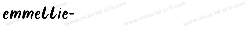 emmellie字体转换