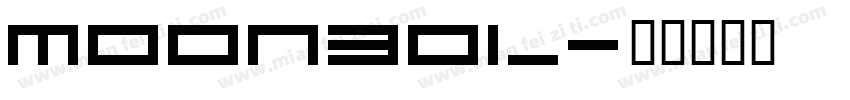 MOON30I_字体转换