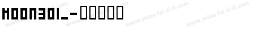 MOON30I_字体转换
