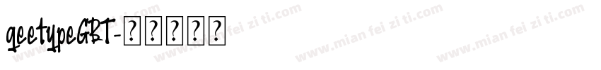 geetypeGBT字体转换