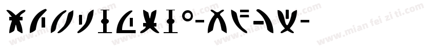 EightZeta-Bold字体转换