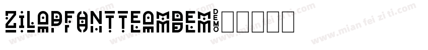 ZilapFontTeamDEM字体转换