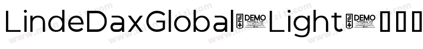 LindeDaxGlobal-Light字体转换