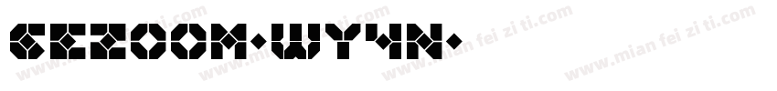 GeZoom-Wy4n字体转换