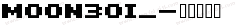 MOON30I_字体转换